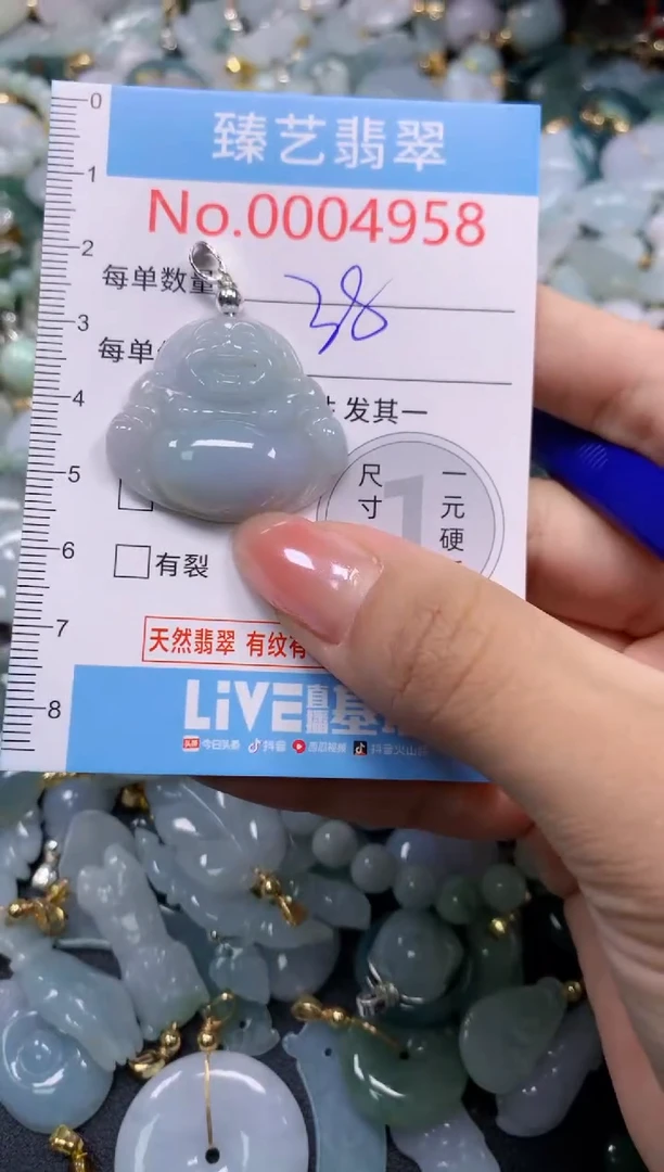 颈饰未镶嵌翡翠4958