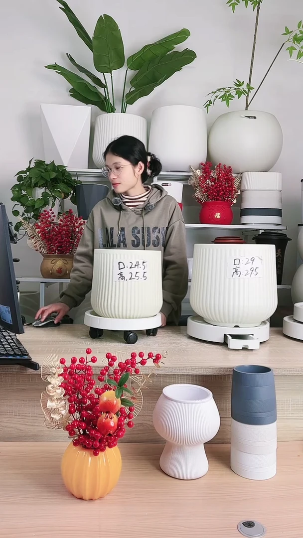 【闪购商品】树脂聚宝盆270钢化托2个