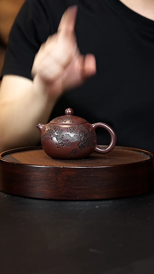 茶壶紫砂宜兴紫砂壶H85225