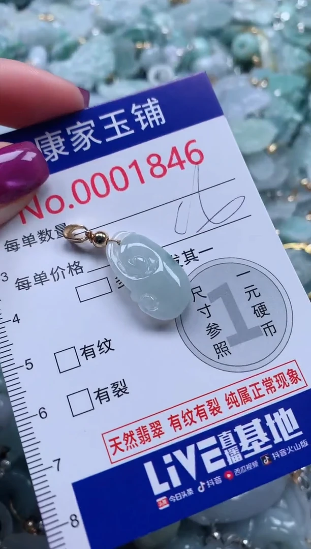 颈饰未镶嵌翡翠1846