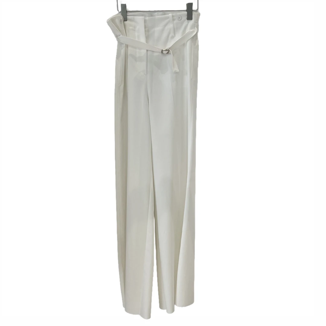未使用 MaxMara J22582 棉质阔腿休闲西裤长裤 40 M码