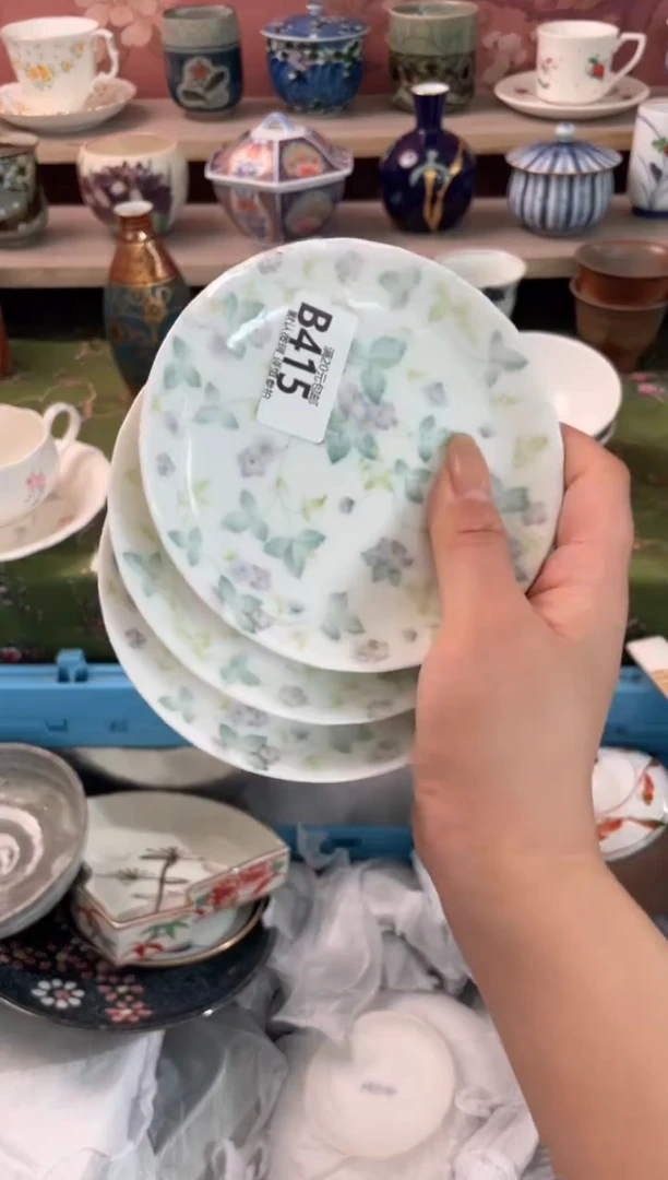 瓷片果*妈瓷器瓷器B415