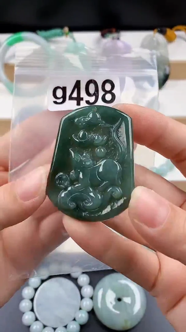 颈饰未镶嵌翡翠天然翡翠吊坠挂件