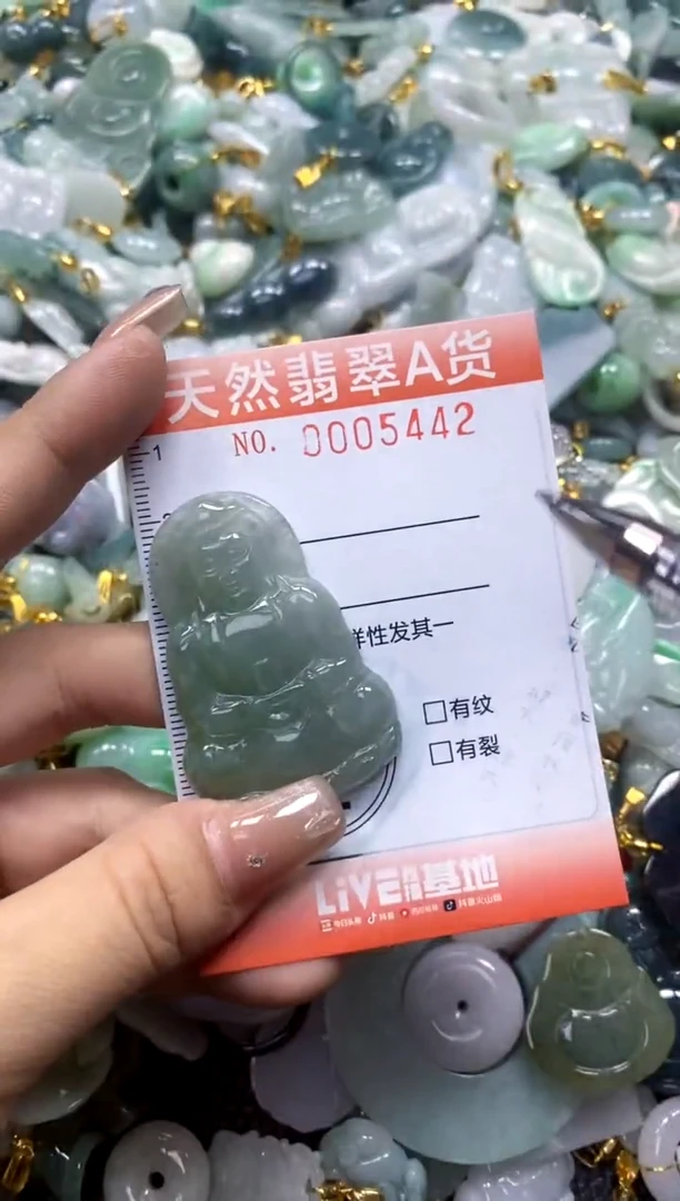 翡翠未镶嵌颈饰闪购0005442