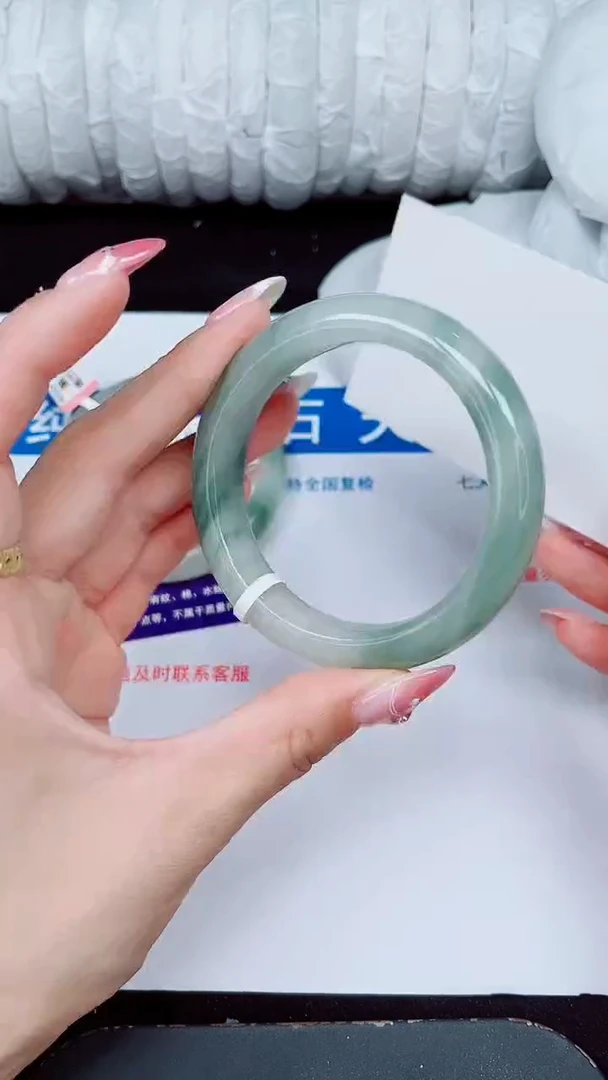 未镶嵌手镯石英质玉406-55/56