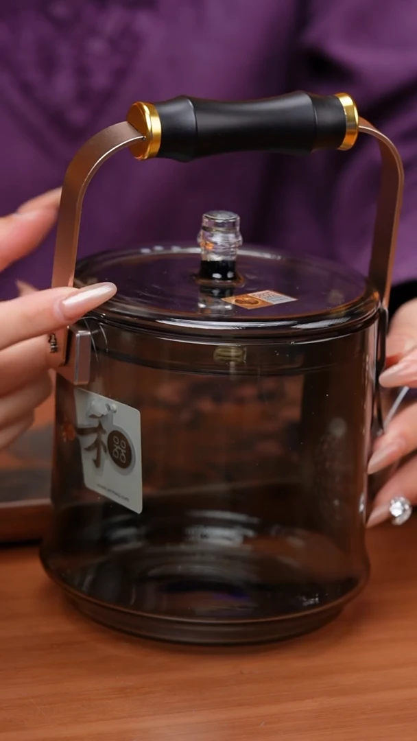 【闪购商品】禾器/烟灰君若壶/滤片款/紫光檀把