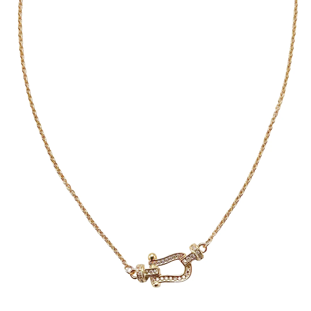 铜合金项链 设计师款项链-6751 X