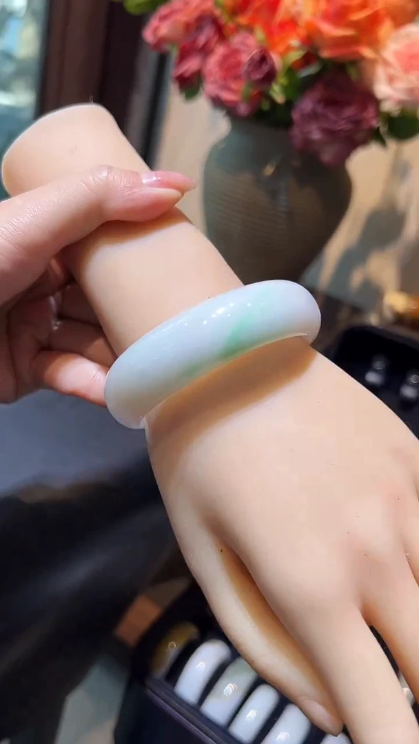 未镶嵌手镯翡翠圈口  57  58