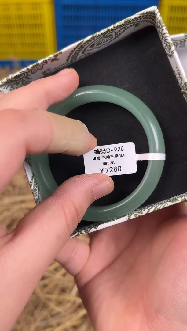 未镶嵌手镯石英质玉编号D-920