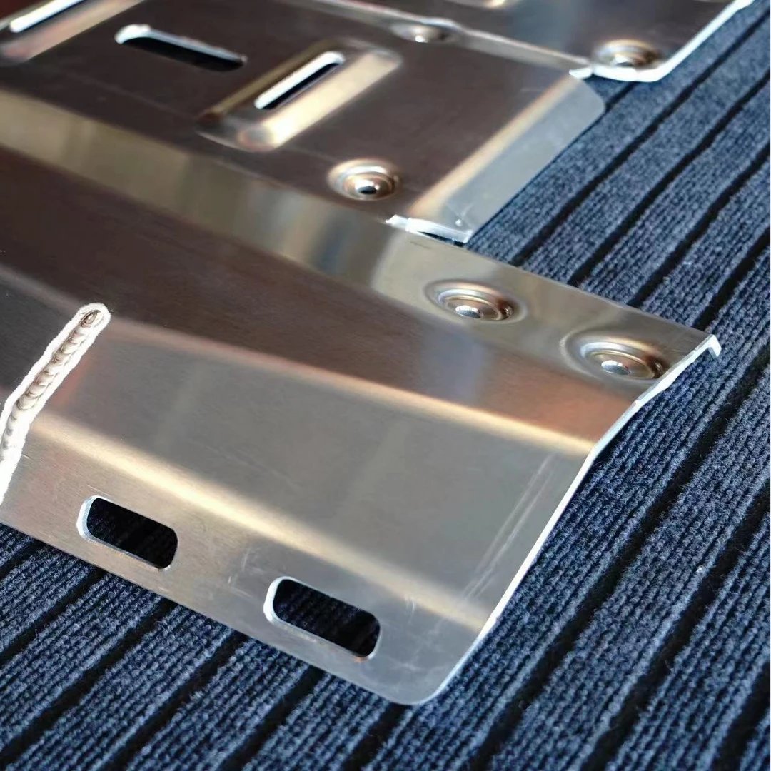 路虎发现4底盘护板 下护板 AT越野改装【8mm铝合金】