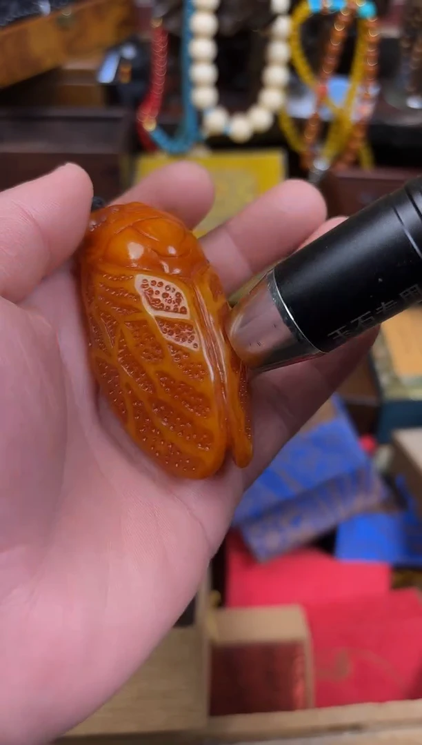 【闪购商品】蜜蜡耳饰未镶嵌------------------