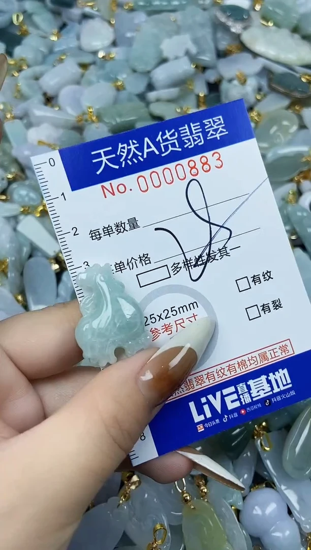 【闪购商品】翡翠颈饰未镶嵌天然A货翡翠