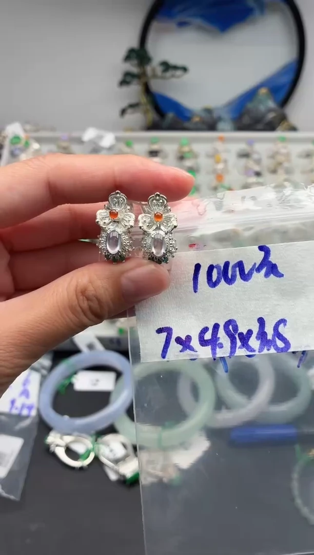 未镶嵌定制翡翠毛货需精细抛光+发货拍一发一
