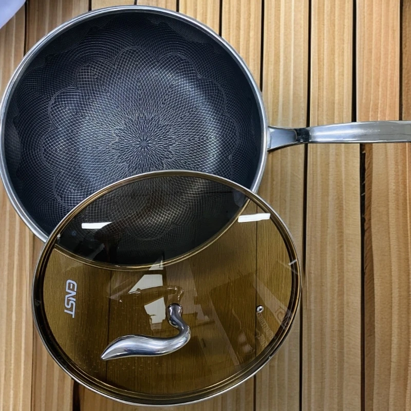 ENST高端厨具系列抗菌炒锅