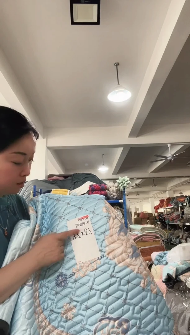 棉聚酯纤维D19 180*200乳胶床垫床盖