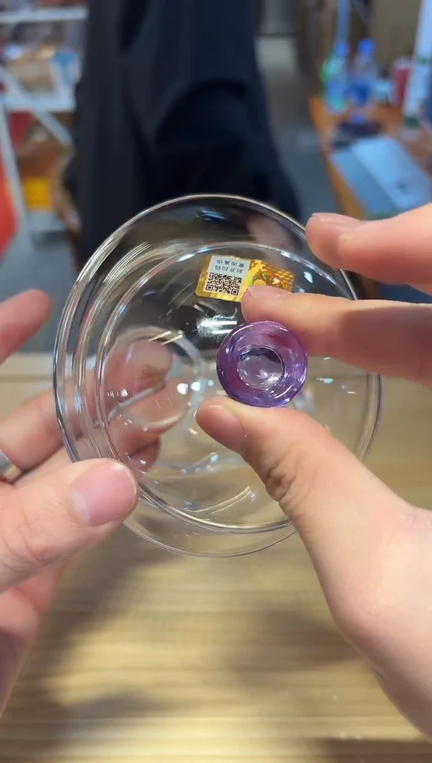 【闪购商品】禾器-禅语盖碗-浅紫色+禾器璀璨浅紫色