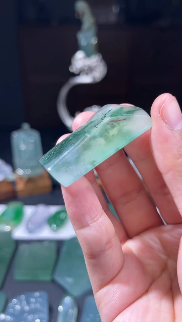 未镶嵌定制翡翠佳佳翡翠毛料定制包工包料1.35w