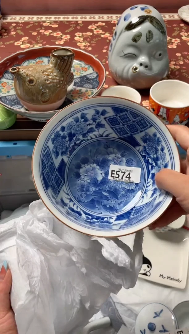 瓷片y*瓷器瓷器E574