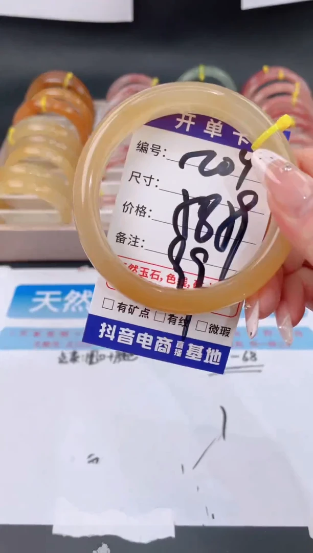 未镶嵌手镯石英质玉204