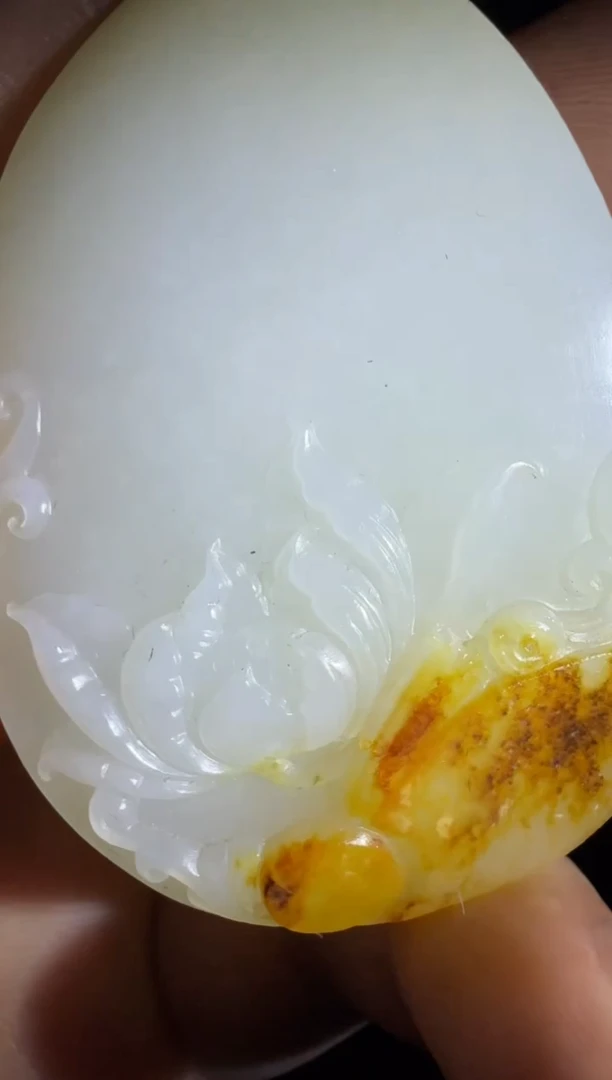 未镶嵌和田玉挂件黄*仙和田玉