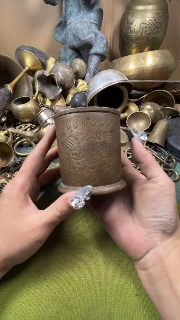 山***逢亿锦铜回流铜器摆件30