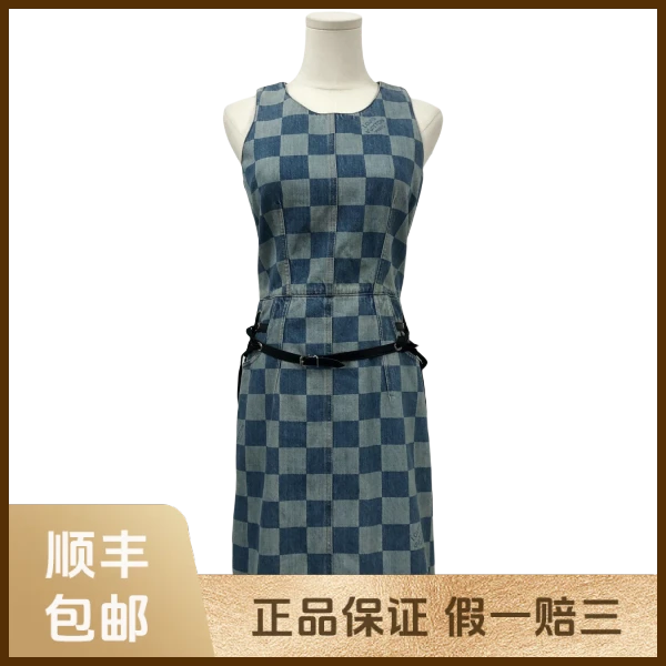 妃鱼/路易威登/棉/连衣裙/95新/s零九一六