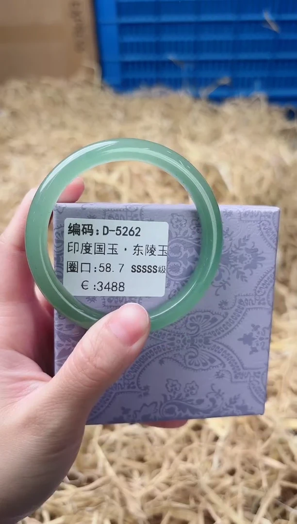 未镶嵌手镯石英质玉D-5262