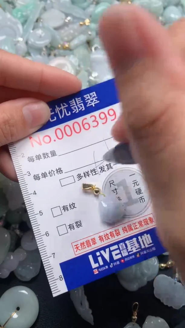 颈饰未镶嵌翡翠6399