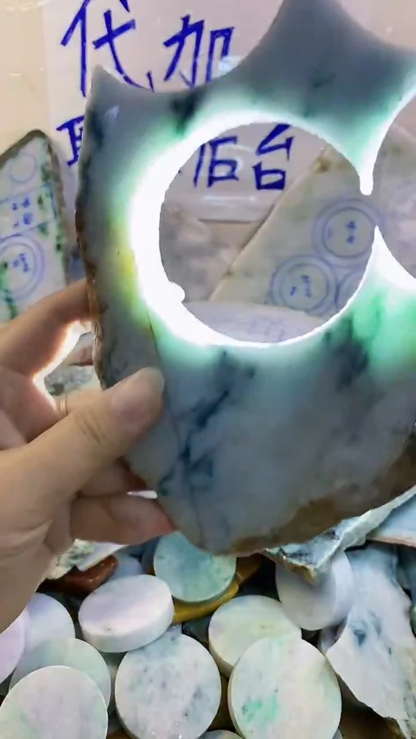 裸石翡翠纯天然A货翡翠235