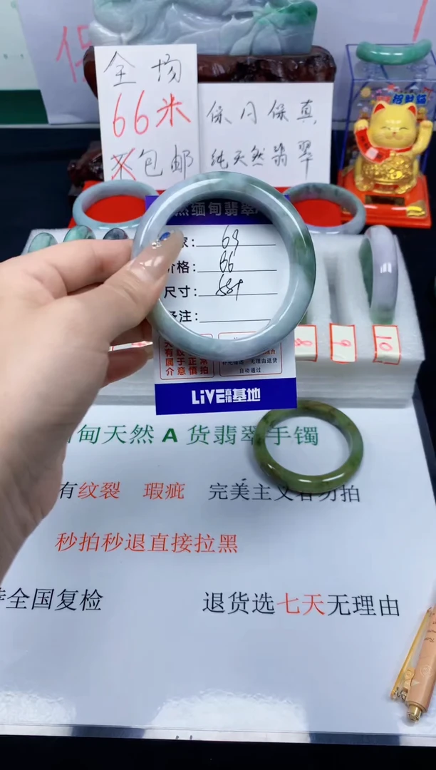 未镶嵌手镯翡翠69