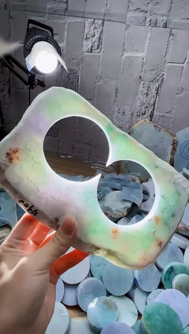 裸石翡翠天然翡翠A货472