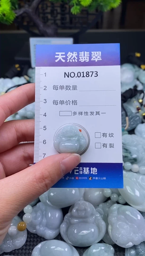 颈饰未镶嵌翡翠天然缅甸翡翠1873