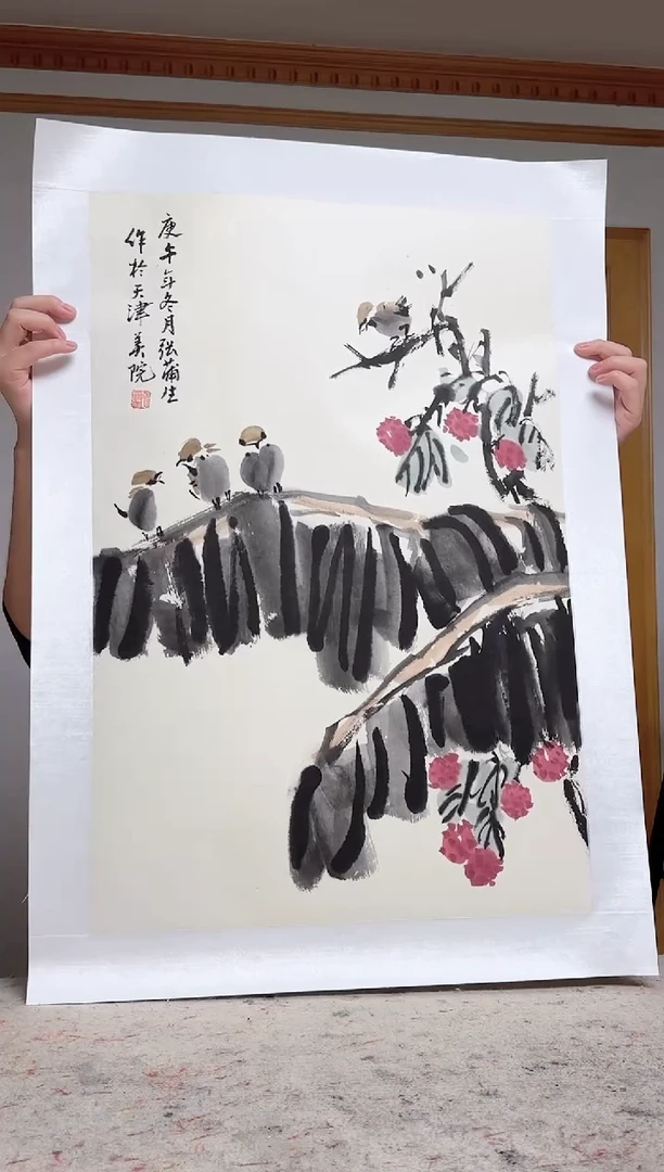 国画张老师作品分享
