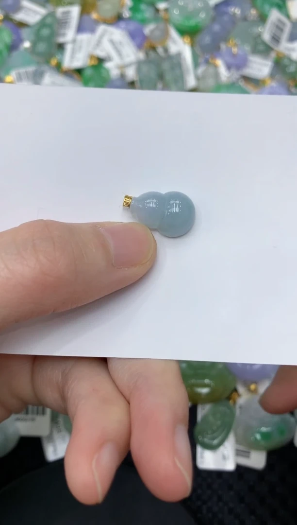 【闪购商品】翡翠颈饰18K金镶嵌11111111111