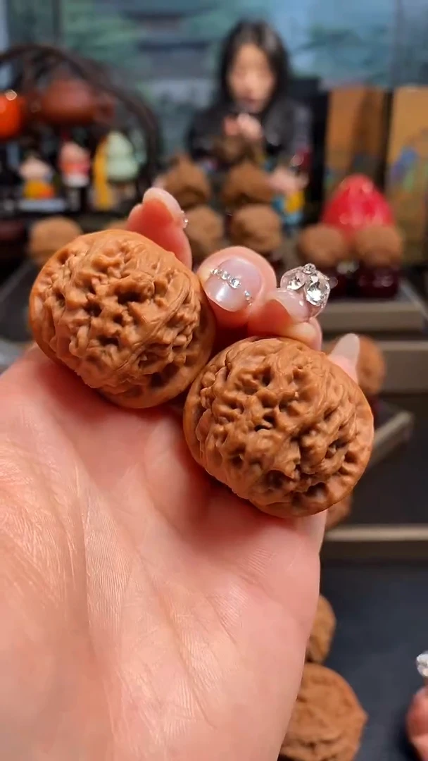 【闪购商品】文玩核桃吊坠K137龙墩35