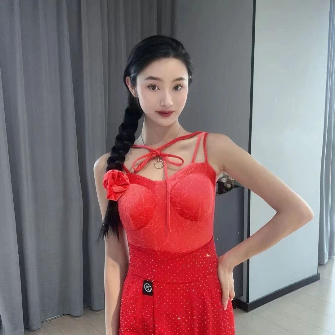 【HF品牌】YY02夏季系列吊带摩登舞连体衣