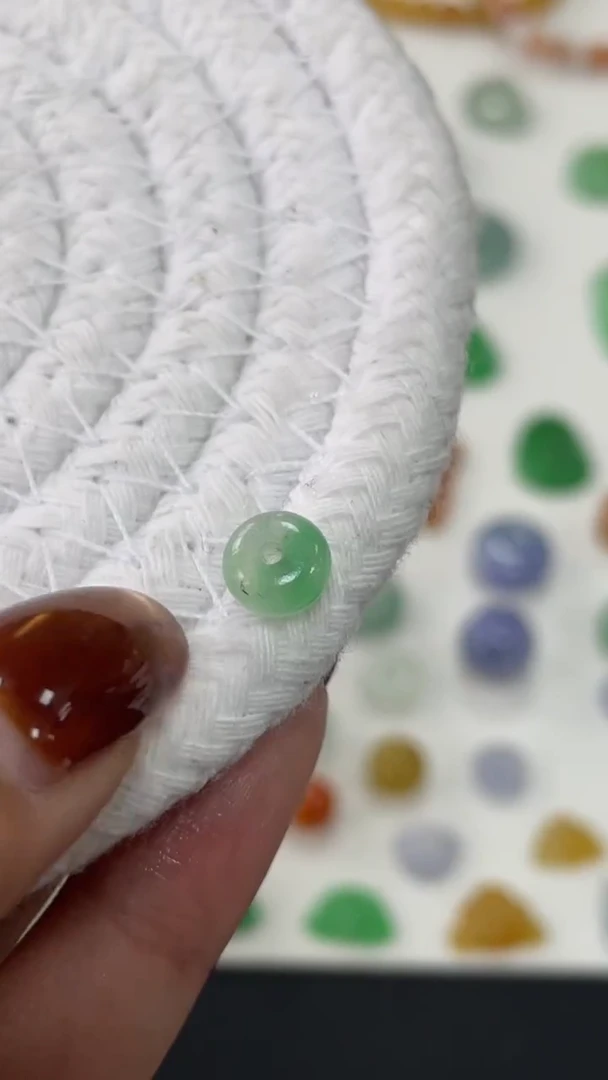 【闪购商品】定制翡翠未镶嵌7..4珠珠260+26