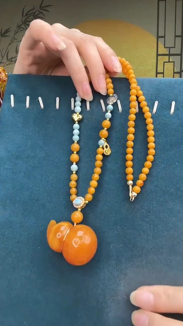 裸石琥珀未镶嵌天然蜜蜡A3178