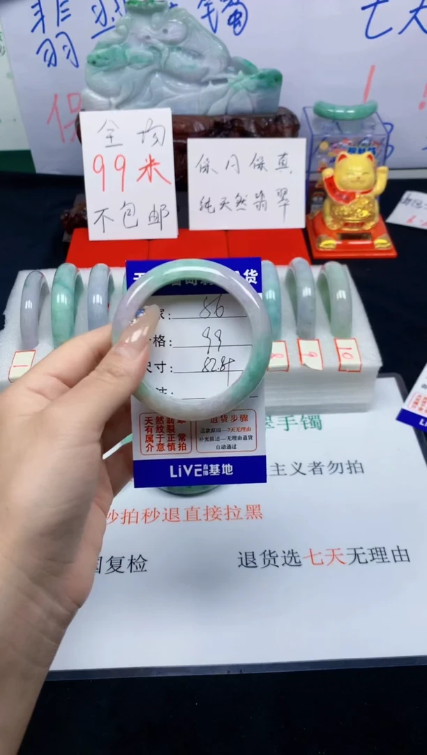 未镶嵌手镯翡翠56