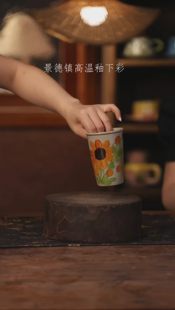 景德镇高温釉下手绘陶瓷343