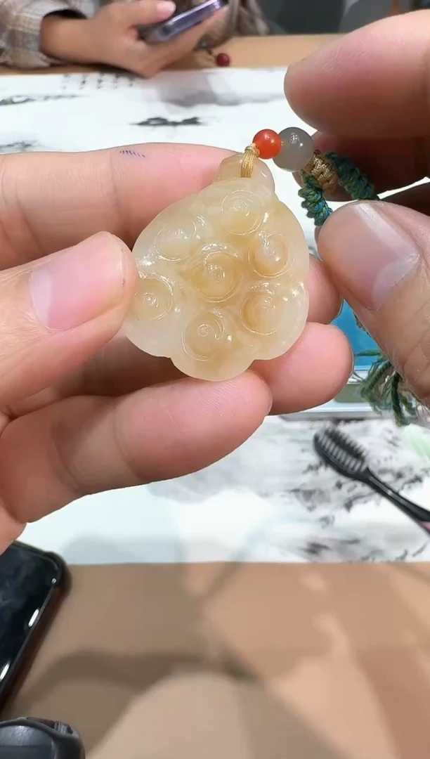 颈饰未镶嵌和田玉【瑞睿珠宝】和田玉莲蓬