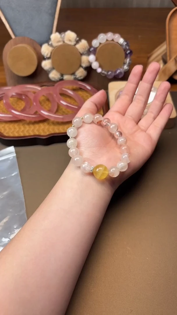 未镶嵌手串水晶1