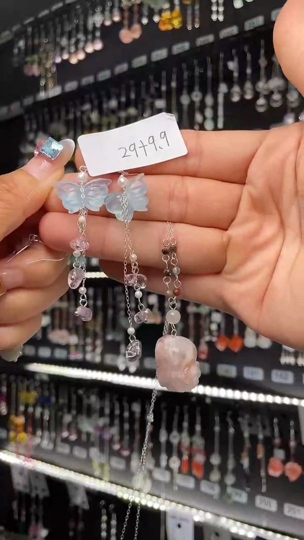 紫晶耳饰银S925镶嵌慢****. 慢慢即漫漫.