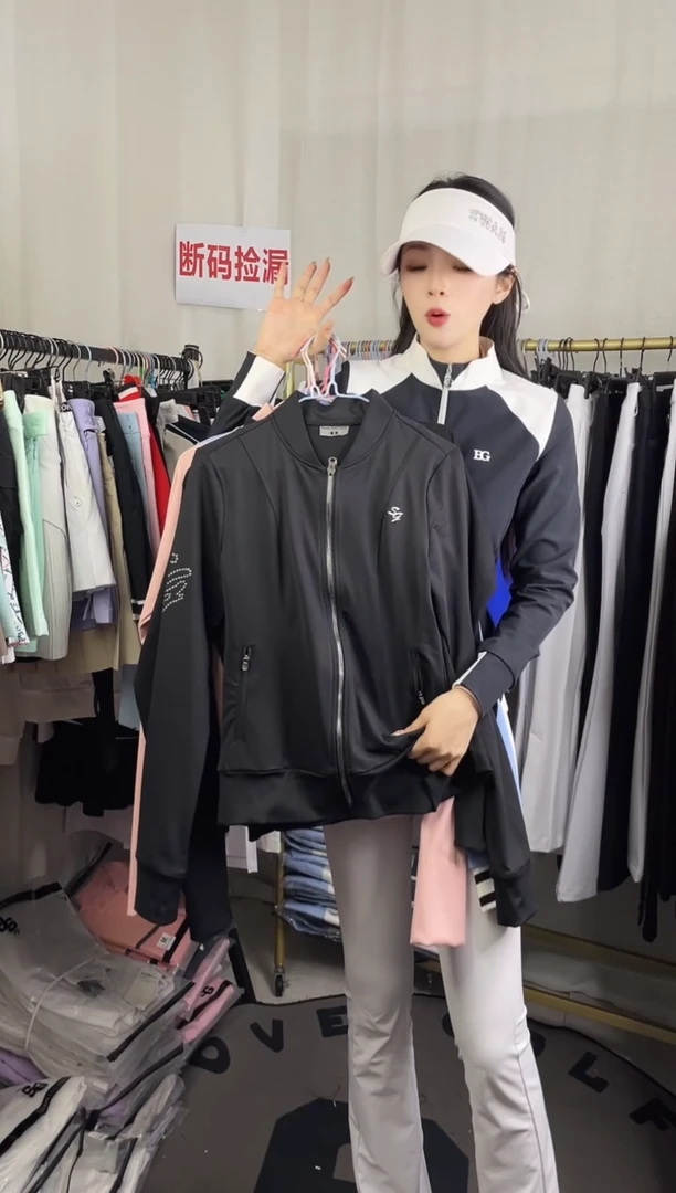 高尔夫黑色外套S码