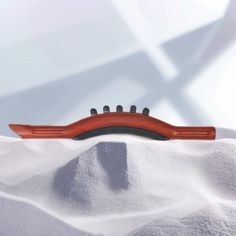 砭石电热擀筋棒杵五指擀筋