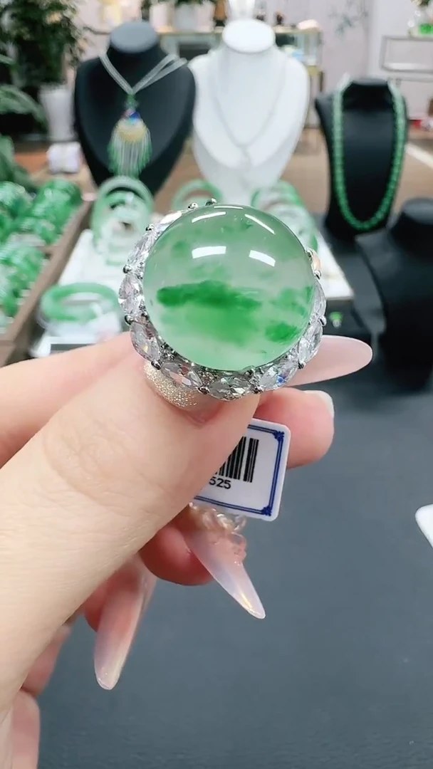 未镶嵌1石英质玉（非洲翠）/7081