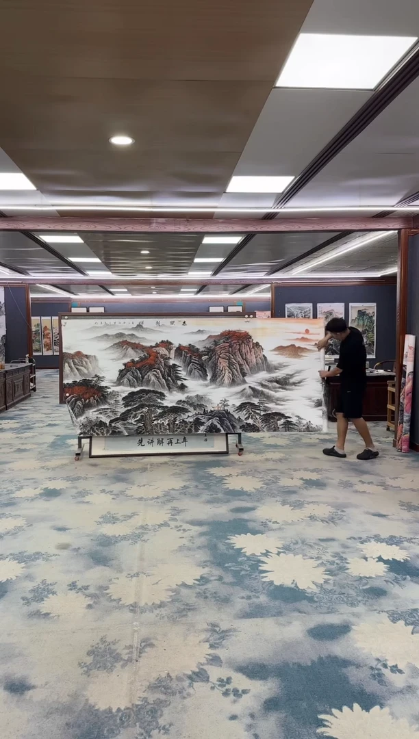 国画Z王红兵-山水国画-大丈二