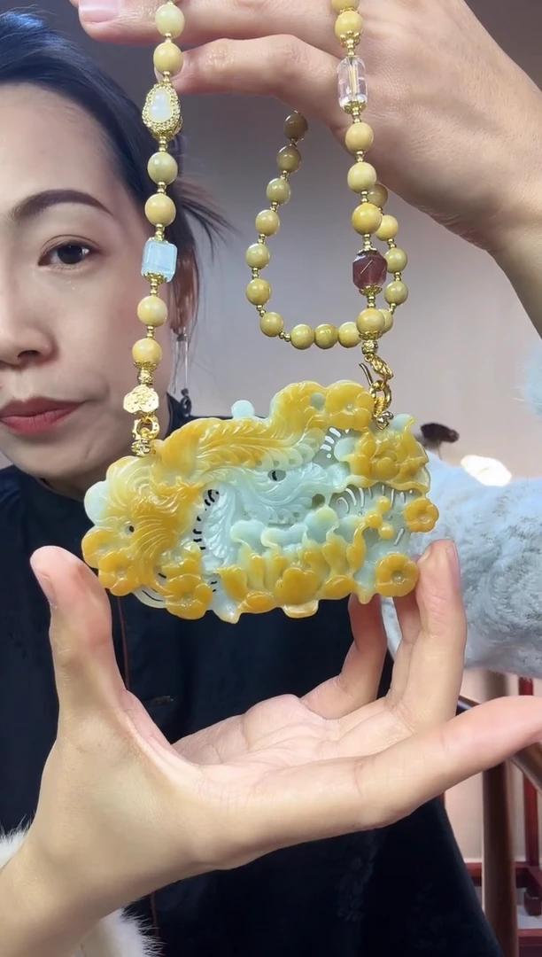 【闪购商品】翡翠颈饰未镶嵌特色原创翡翠颈饰