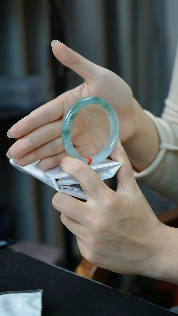 未镶嵌手镯翡翠9号-53.3正圈/MY/3