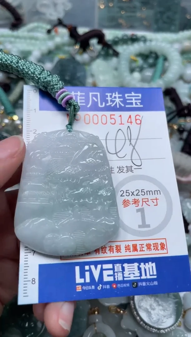 【闪购商品】翡翠颈饰未镶嵌00..5146